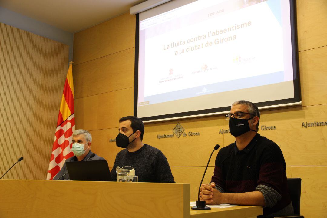 Roda de premsa sobre l&#039;absentisme escolar