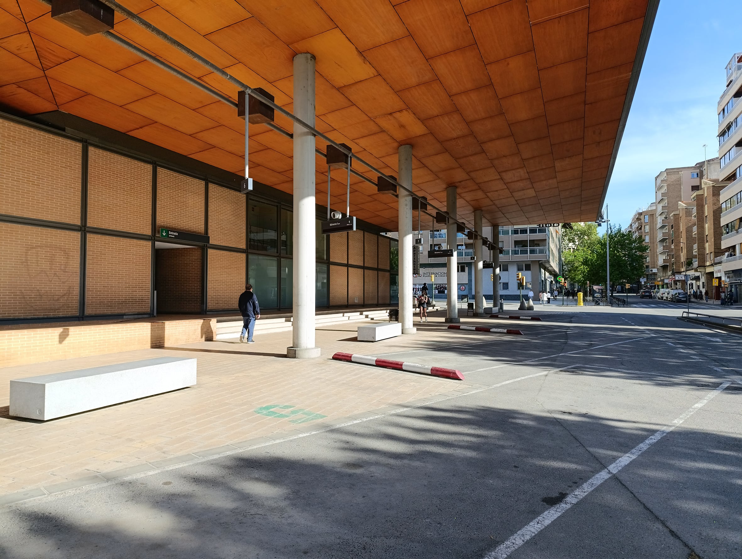 Estación de autobuses de Huesca.