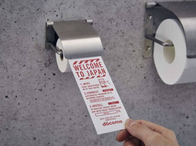 El papel higiénico para teléfonos móviles.