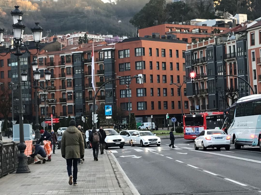 Puente del Ayuntamiento en Bilbao