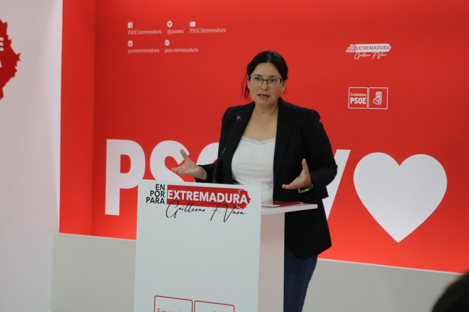 Marisol Mateos secretaria de organización del PSOE de Extremadura