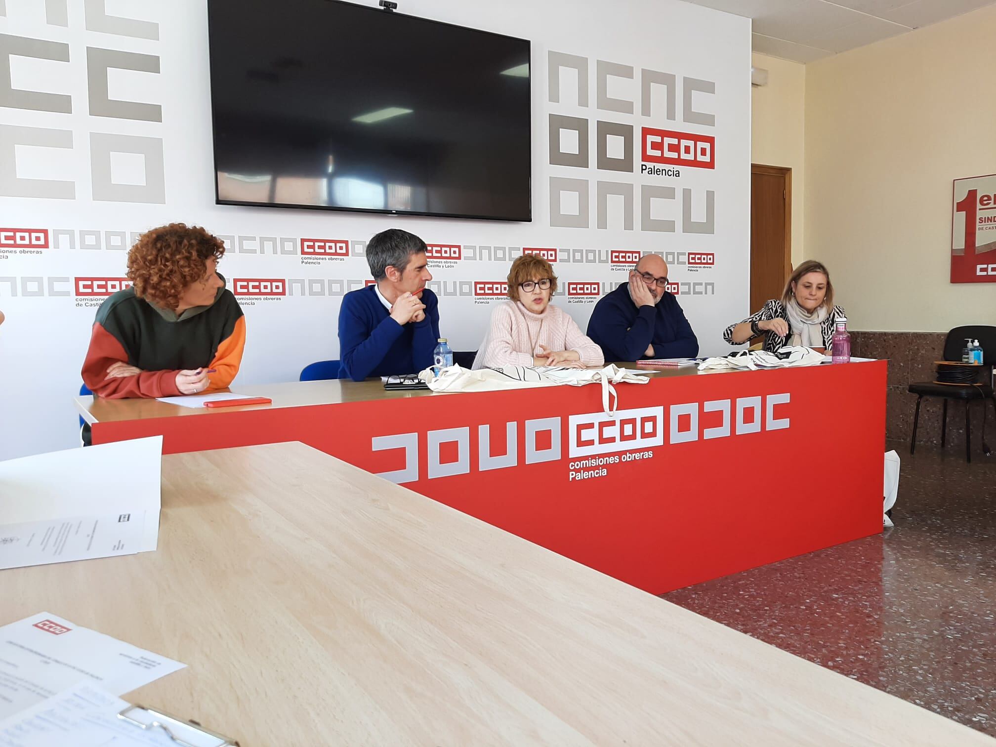 Agustín Estefanía, elegido secretario general de FSC-CCOO Palencia