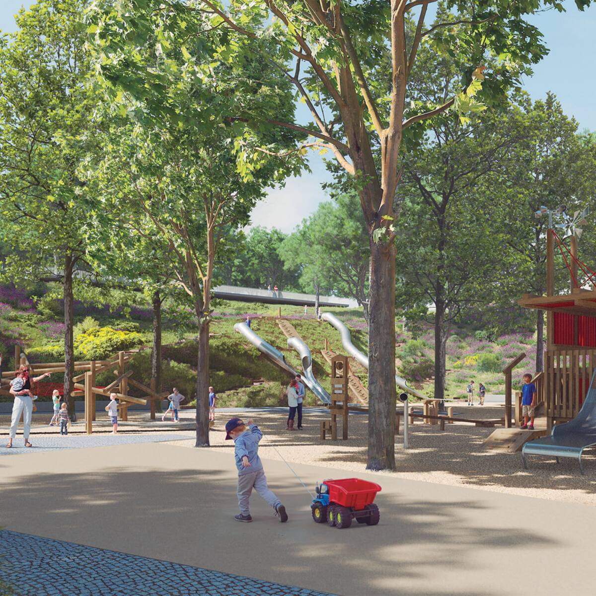 Comienzan las obras que transformarán el antiguo vertedero de Alcobendas en un nuevo parque forestal