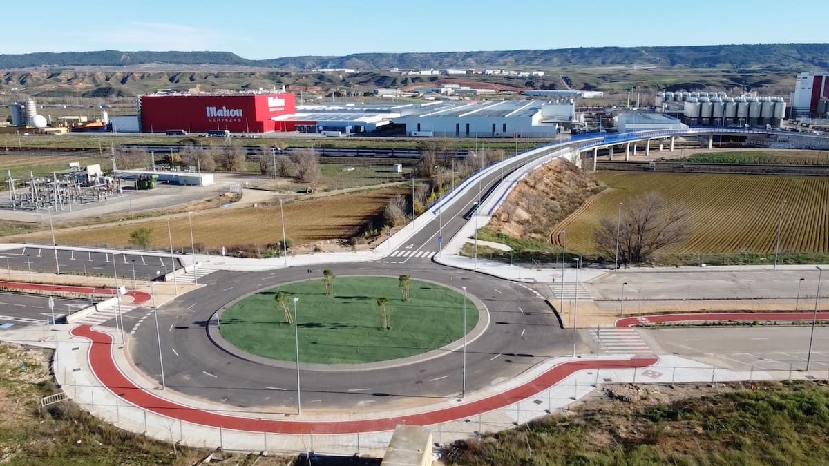 Nuevo acceso para el municipo de Alovera (Guadalajara)