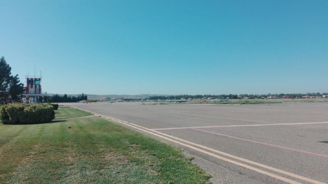 Pista del aeropuerto de Córdoba.