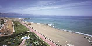 Playa de Guadalmar en Málaga capital