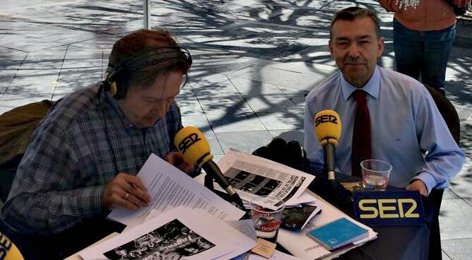 Zenaido Hernández y Paulino Rivero, en Los Llanos de Aridane