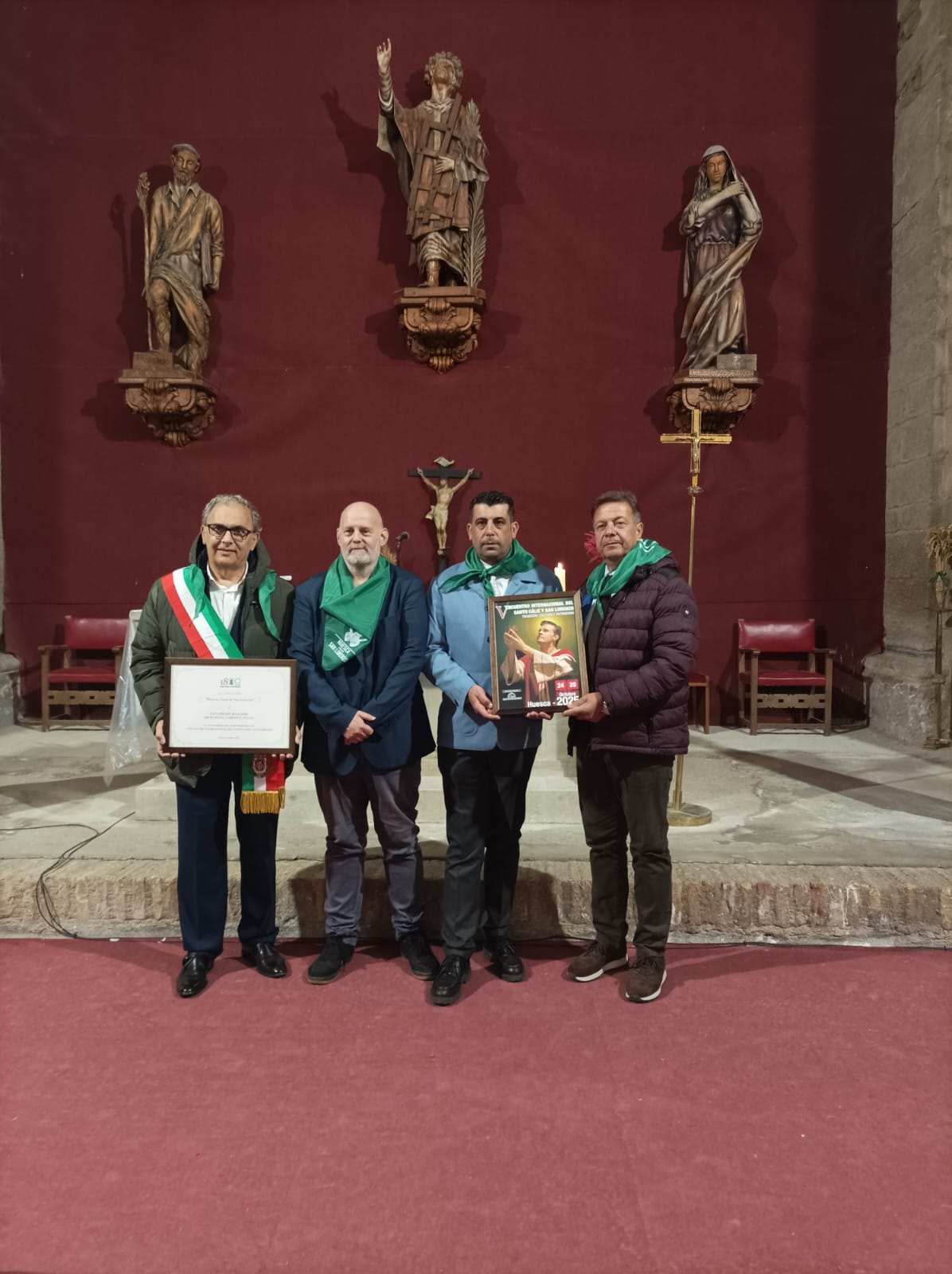 Entrega de reconocimientos.