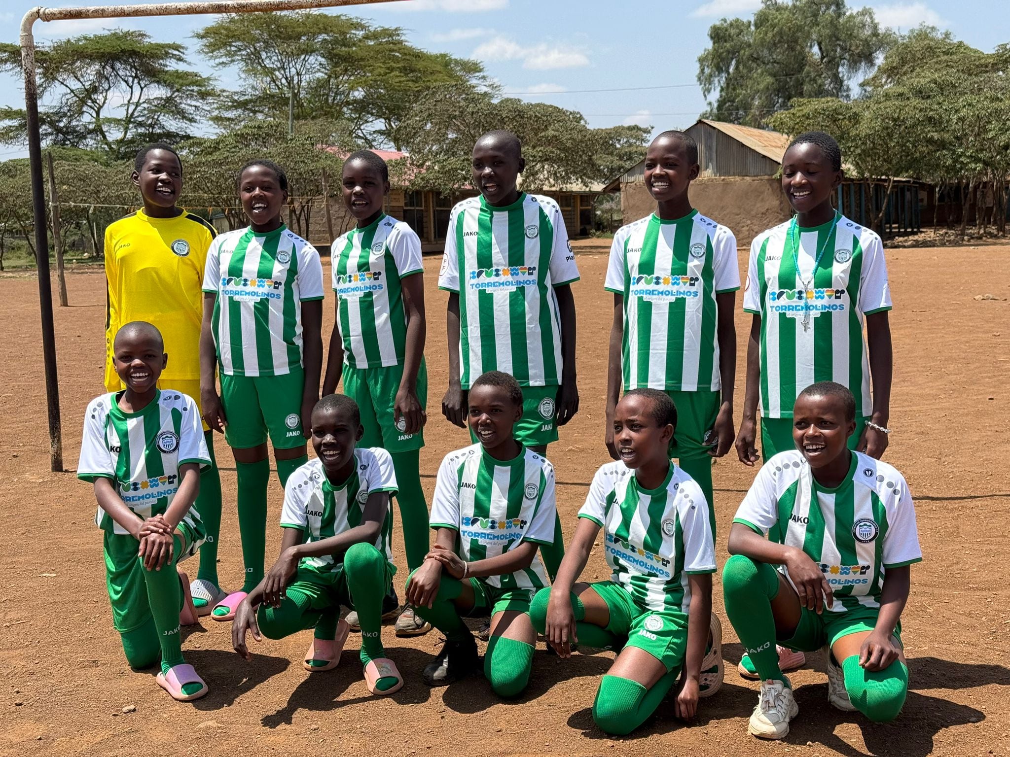 El Juventud Torremolinos apoya a un centro de rescate de chicas en Kenia