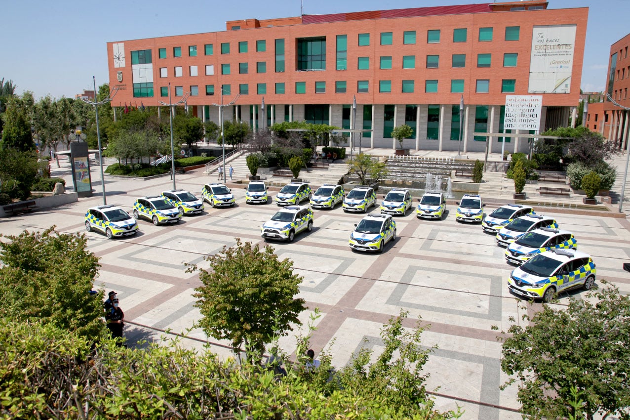 Vehículos de la Policía Local de Alcobendas