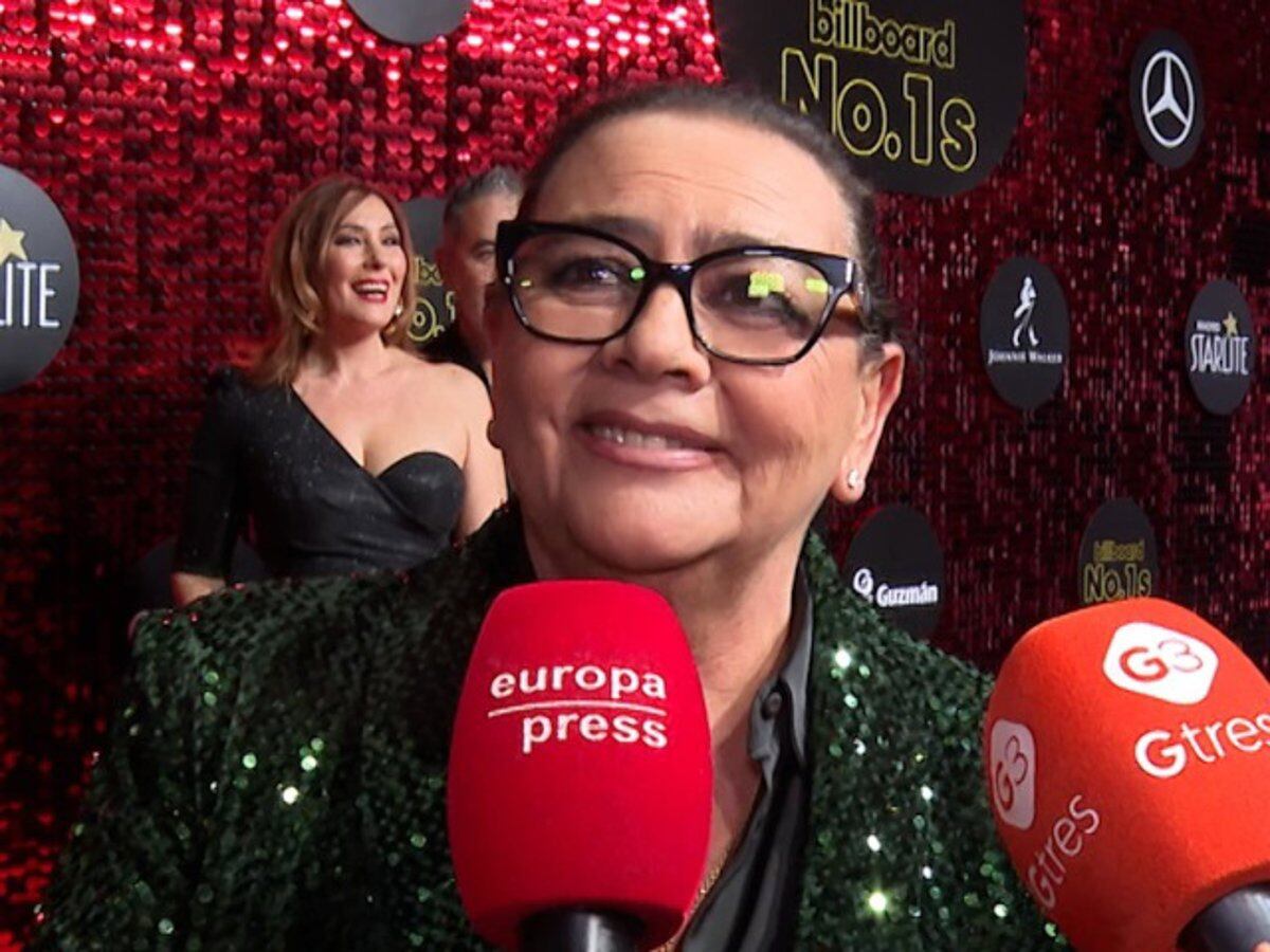 Archivo - María del Monte en la gala 'Billboard' Starlite de Madrid- EUROPA PRESS REPORTAJES - Archivo