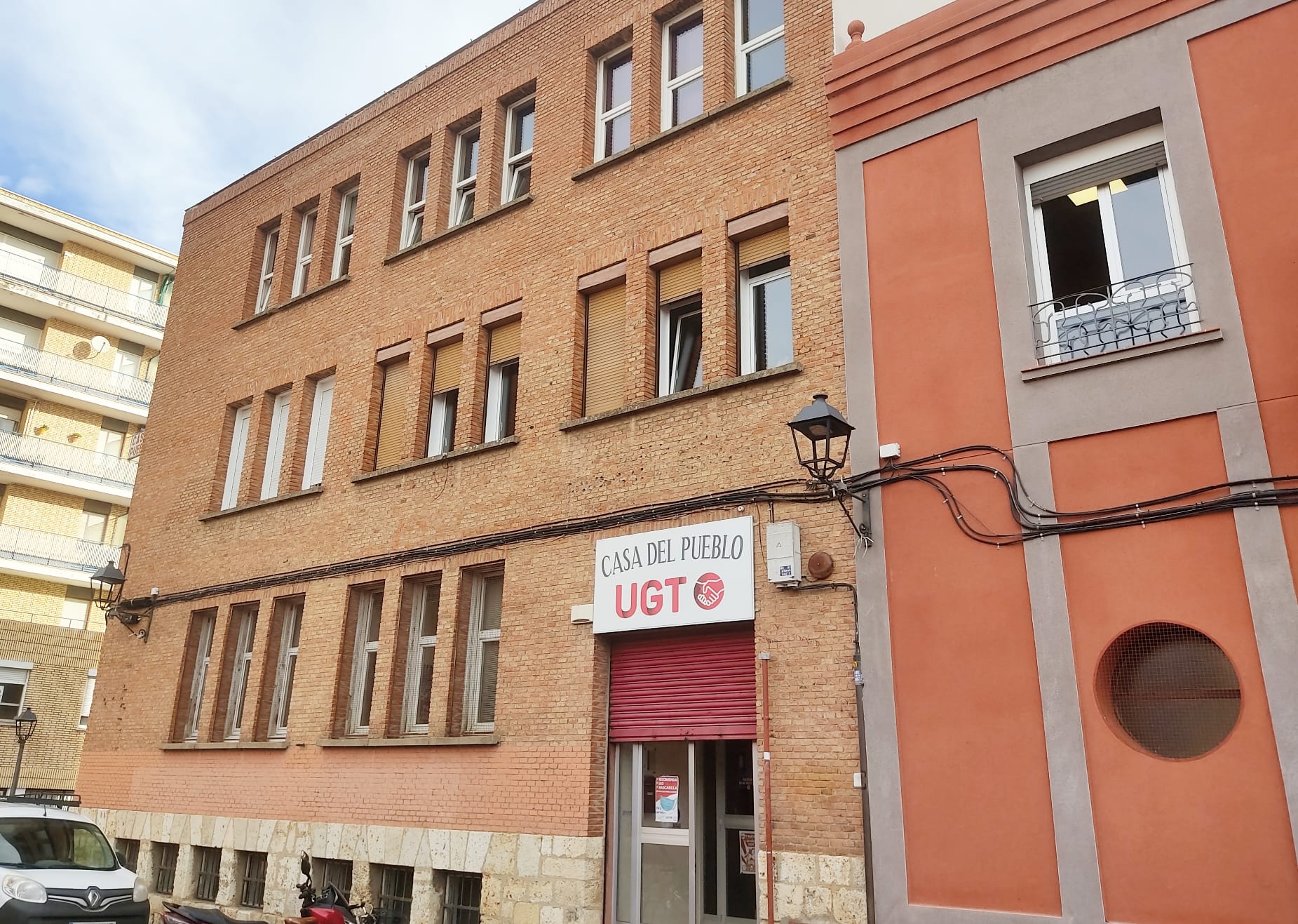 Sede de la UGT en Palencia