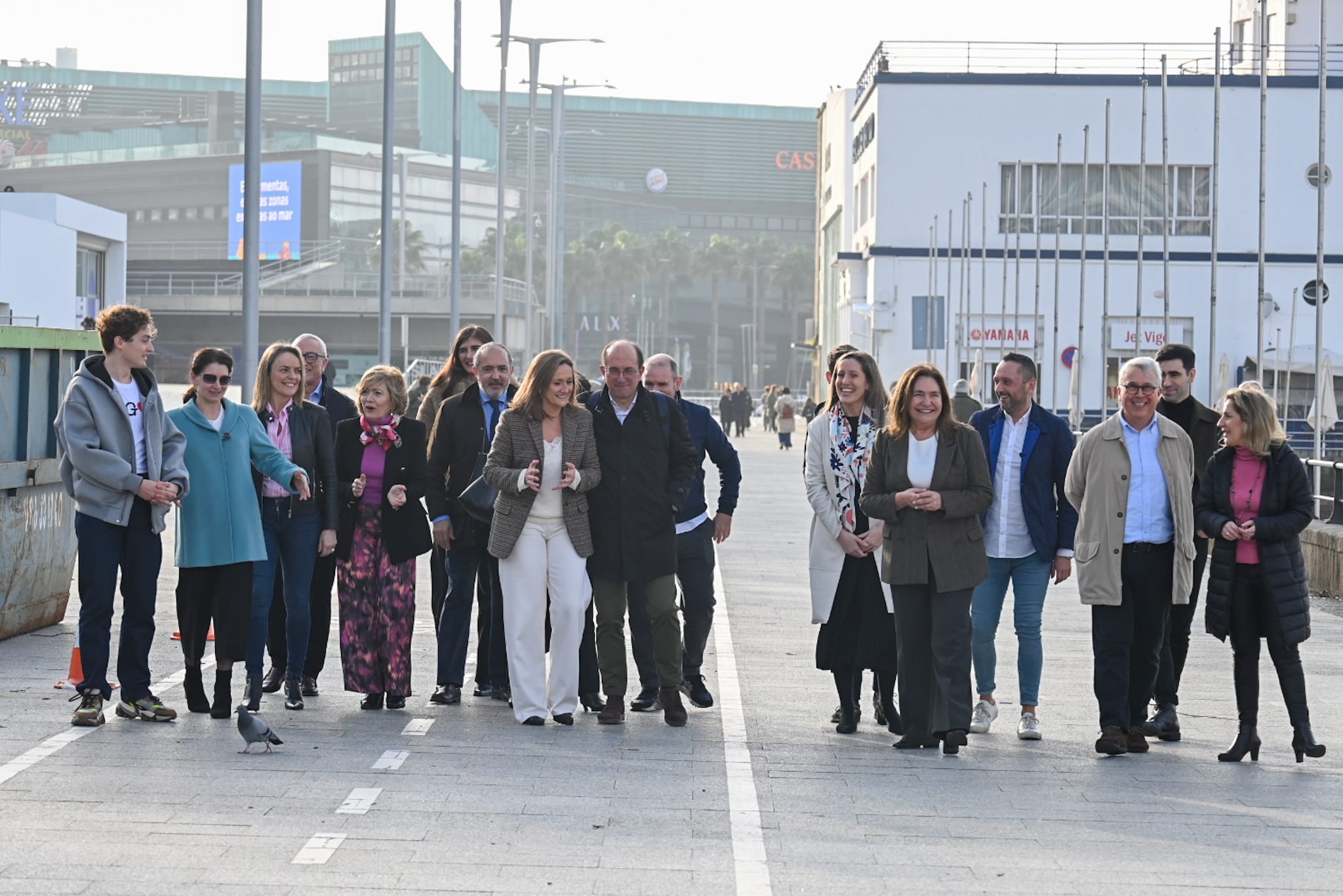 Lista de Luisa Sánchez al XIV Congreso Local del PP de Vigo