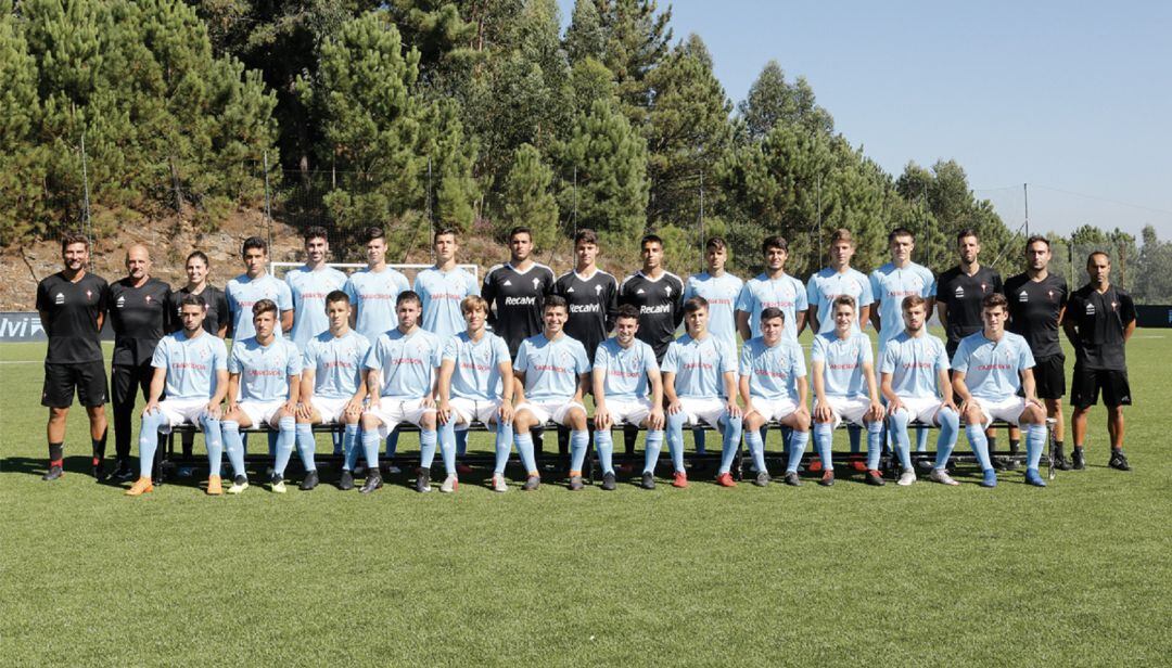 El equipo juvenil del Celta que disputará la Copa de Campeones