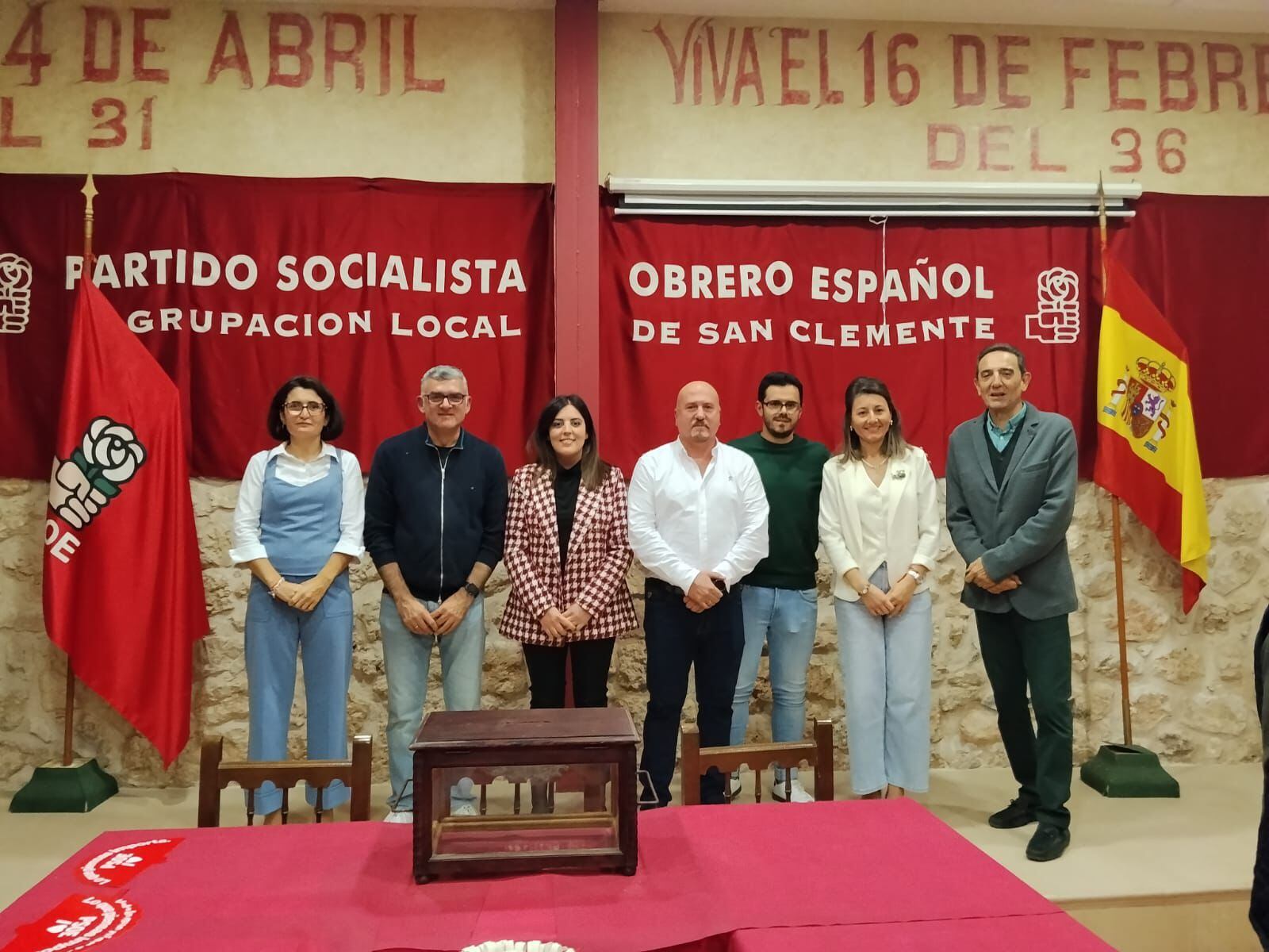 Nueva Ejecutiva del PSOE de San Clemente