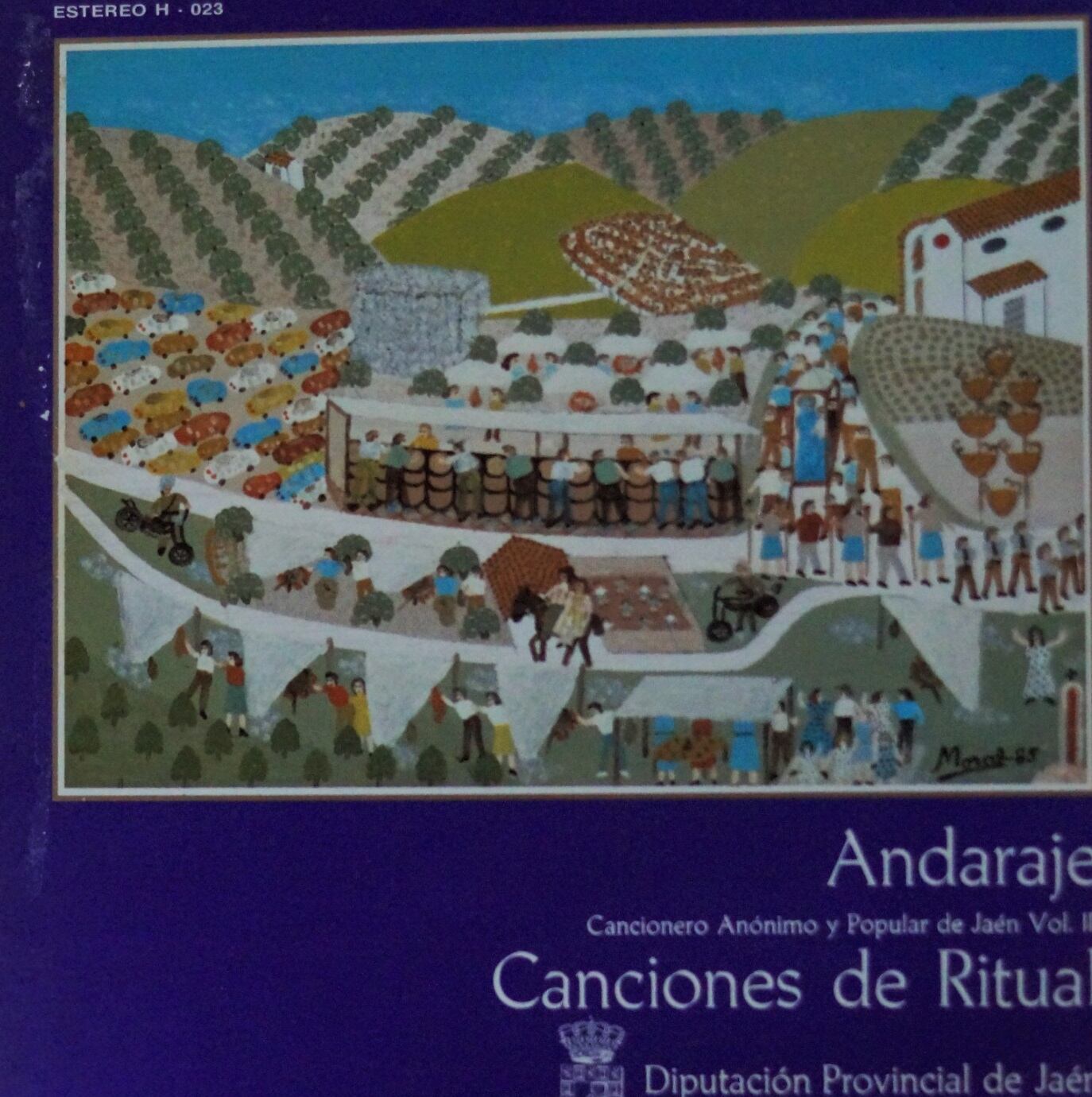 Portada del disco 'Canciones de Ritual'