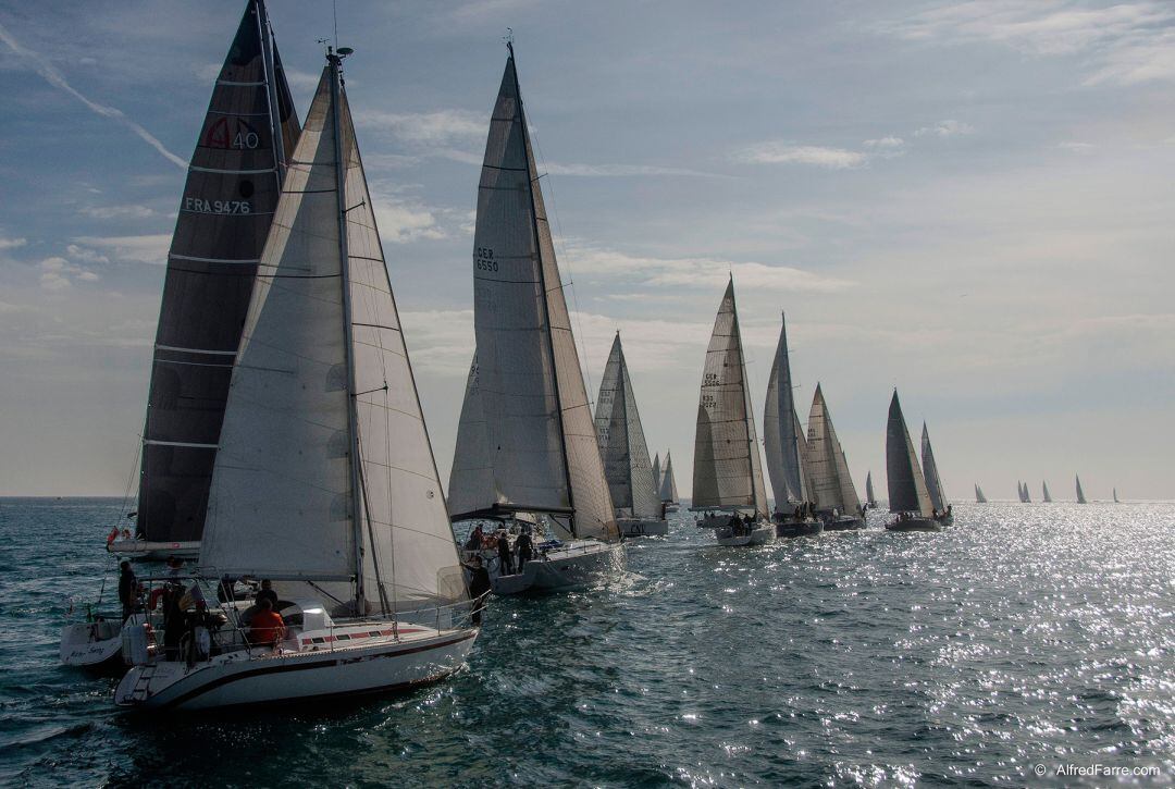 Imagen de una de las pasadas ediciones de la regata