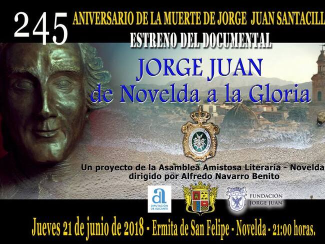 El objetivo de este documental es hacer más humana la figura de Jorge Juan en la provincia de Alicante