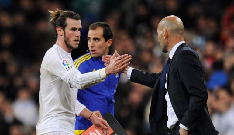 Bale con Zidane