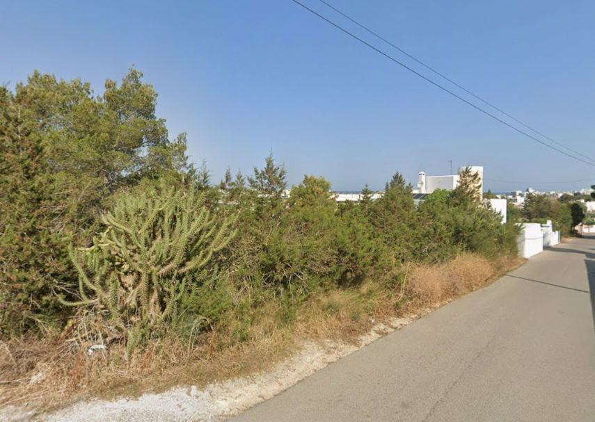 Imagen de la zona donde se ubicarán las viviendas