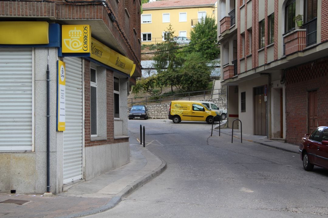 Zona que se verá afectada por la limitación de estacionamiento en Cuéllar