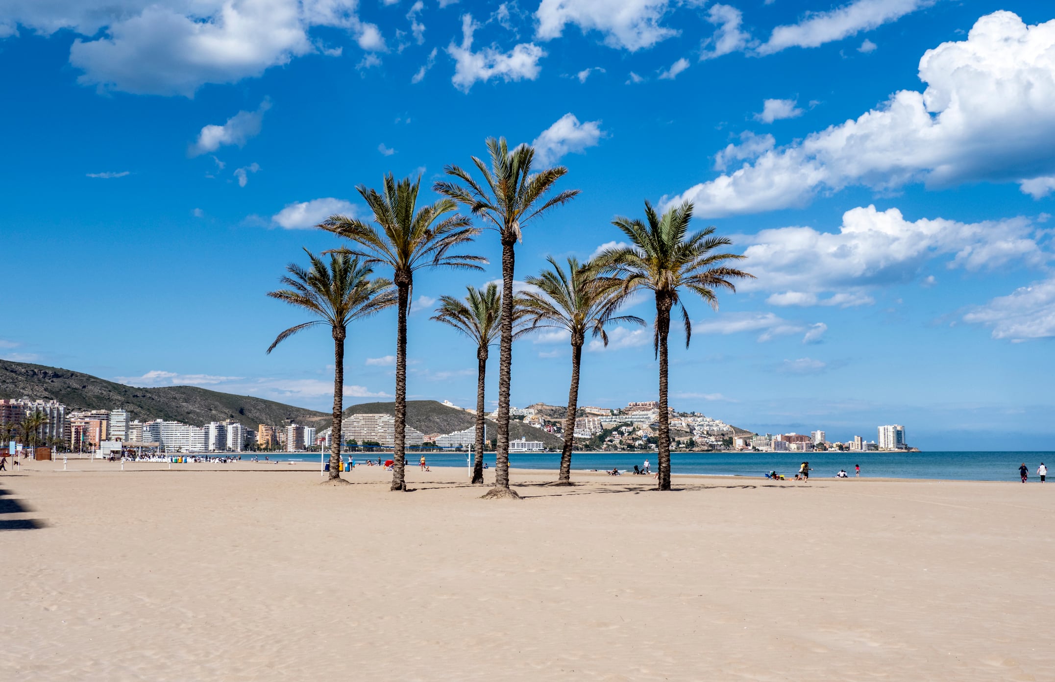 Imagen de la playa de Cullera