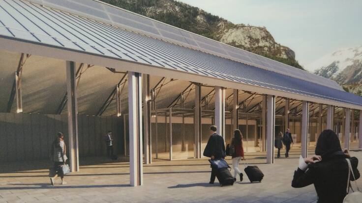 Antonio Martín, presidente de Avintia, de la UTE Canfranc