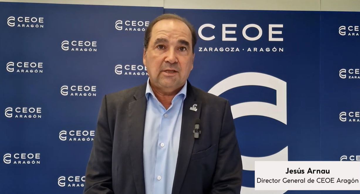 Jesús Arnal, director general de CEOE Aragón