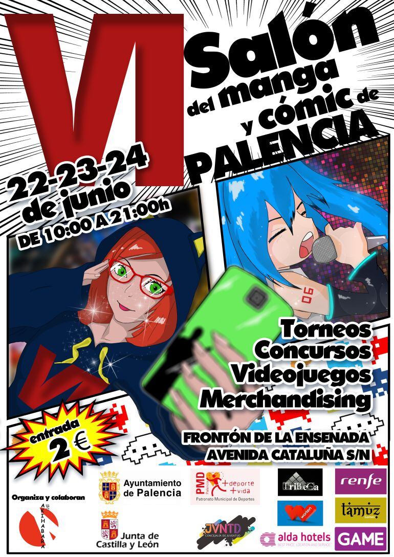 Todo preparado para el Salón del Manga y Cómic de Palencia