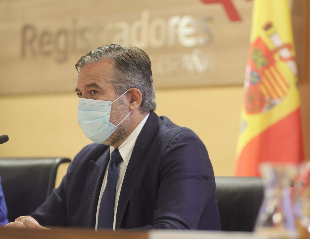 El consejero de Justicia, Interior y Víctimas en funciones de la Comunidad de Madrid, Enrique López.