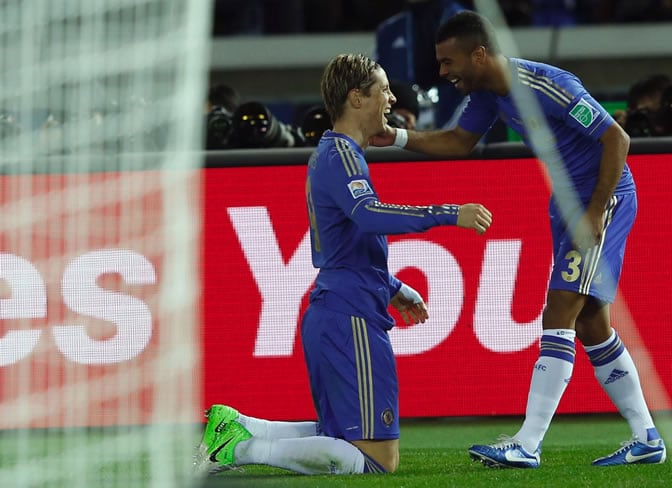 Torres celebra con gol un gol