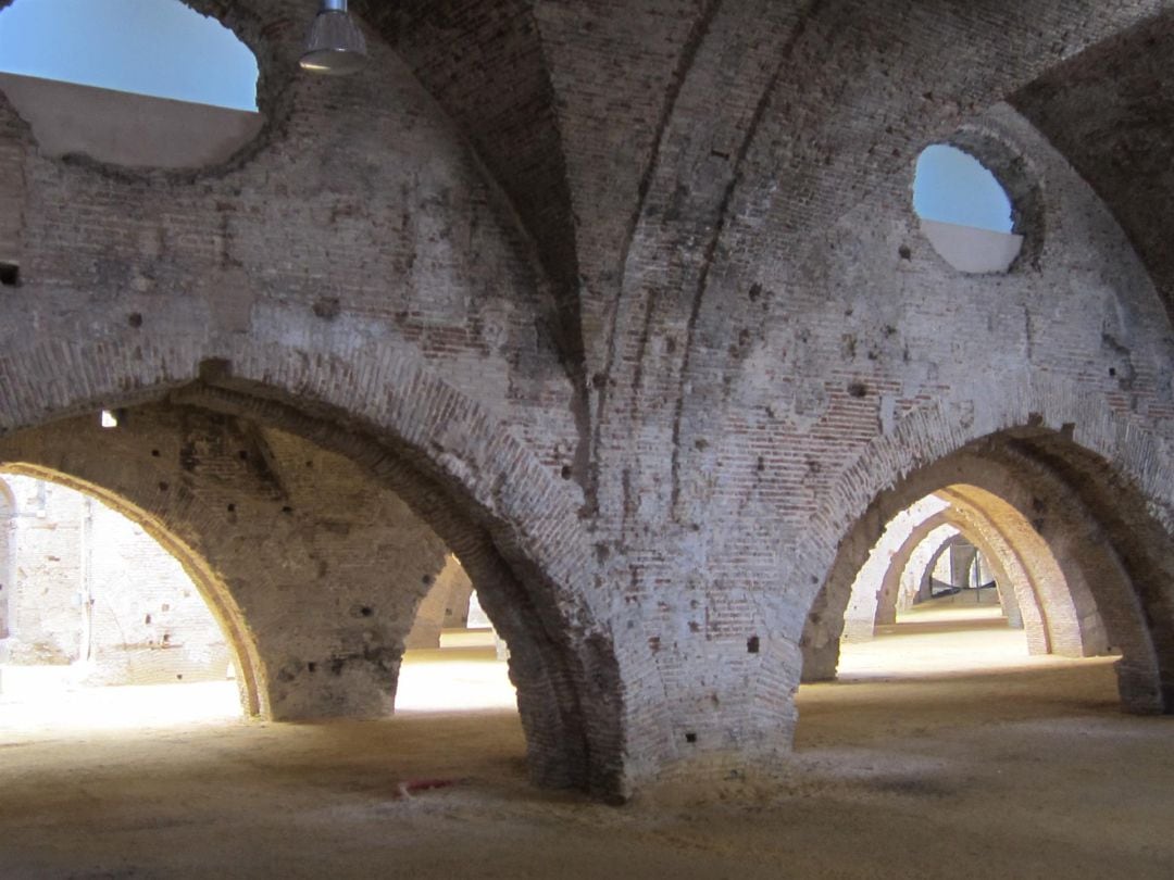 Interior de las Atarazanas de Sevilla 