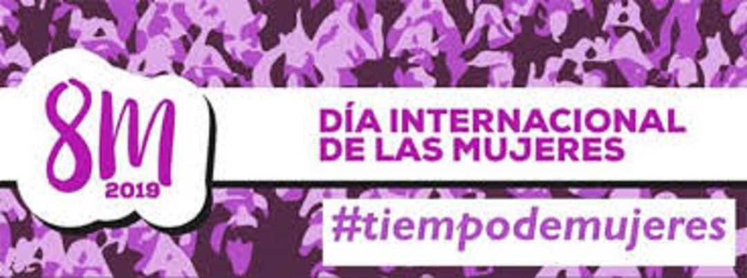 Cartel anunciador del 8-M