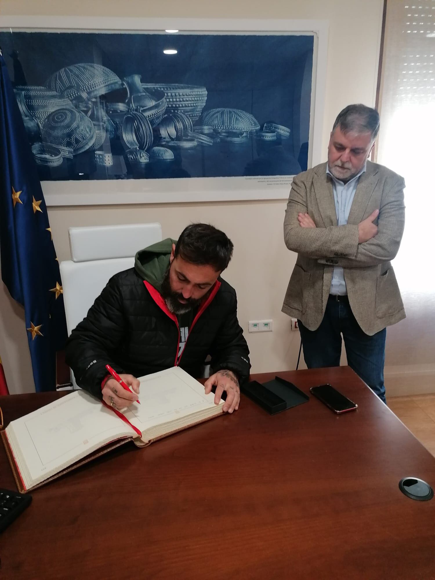 Momento de la recepción