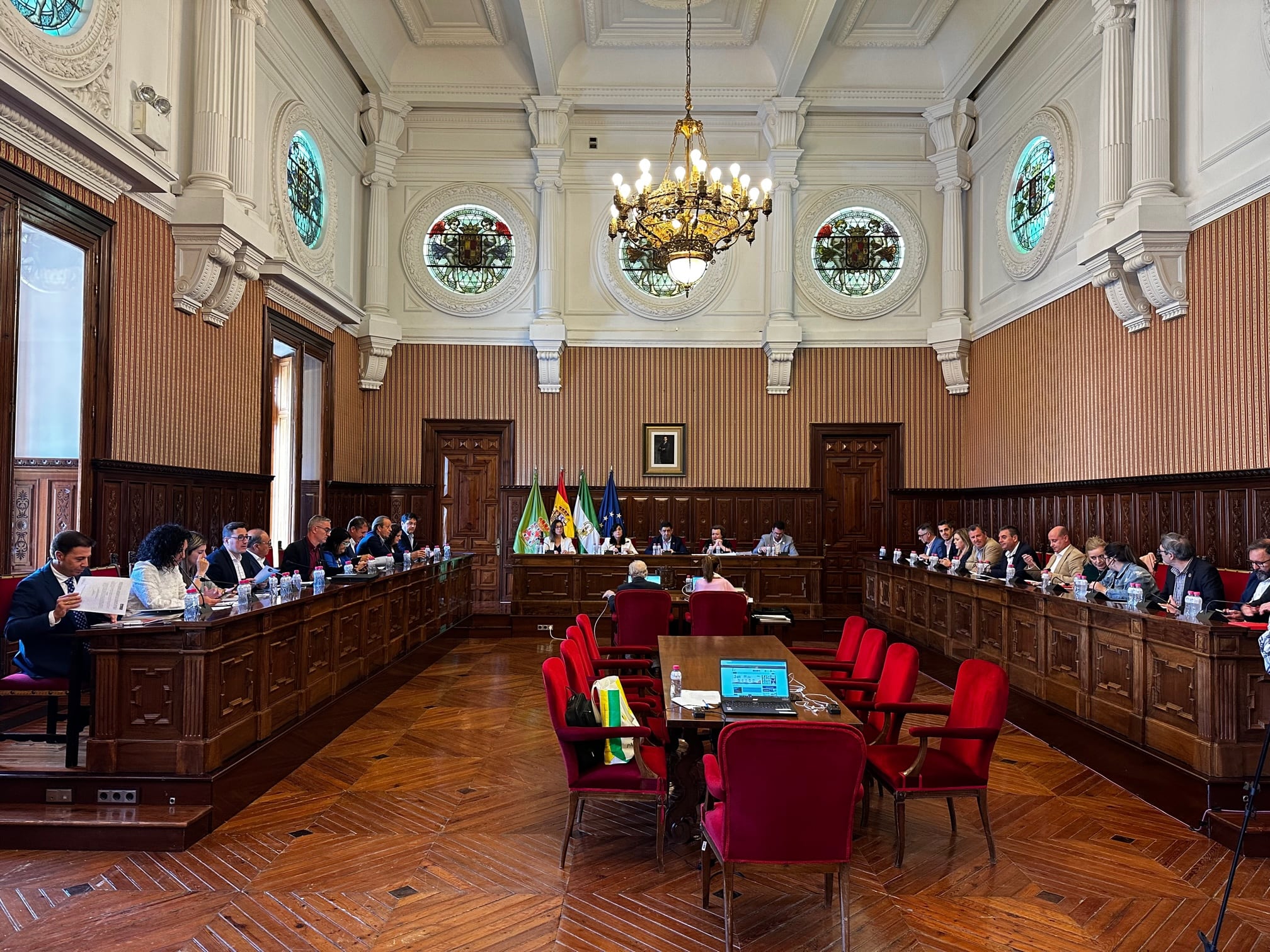 Pleno de la Diputación Provincial.