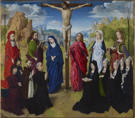 Imagen del cuadro Crucifixion de Van der Goes