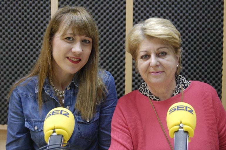 Laura Moreno y Ana María Contreras dirante su intervención en Hoy Por Hoy Campo de Gibraltar