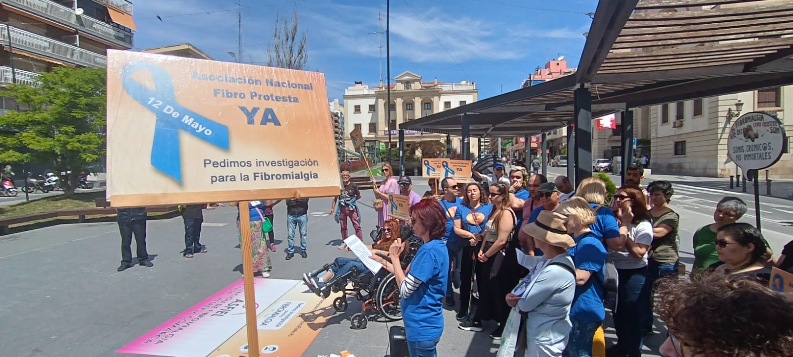 Marcha organizada por la Asociación Fibroprotesta Ya este domingo en Alicante