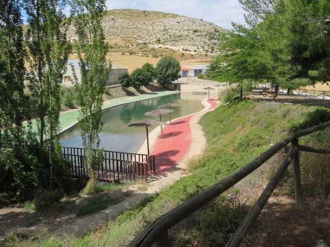 Playa artificial de Coy