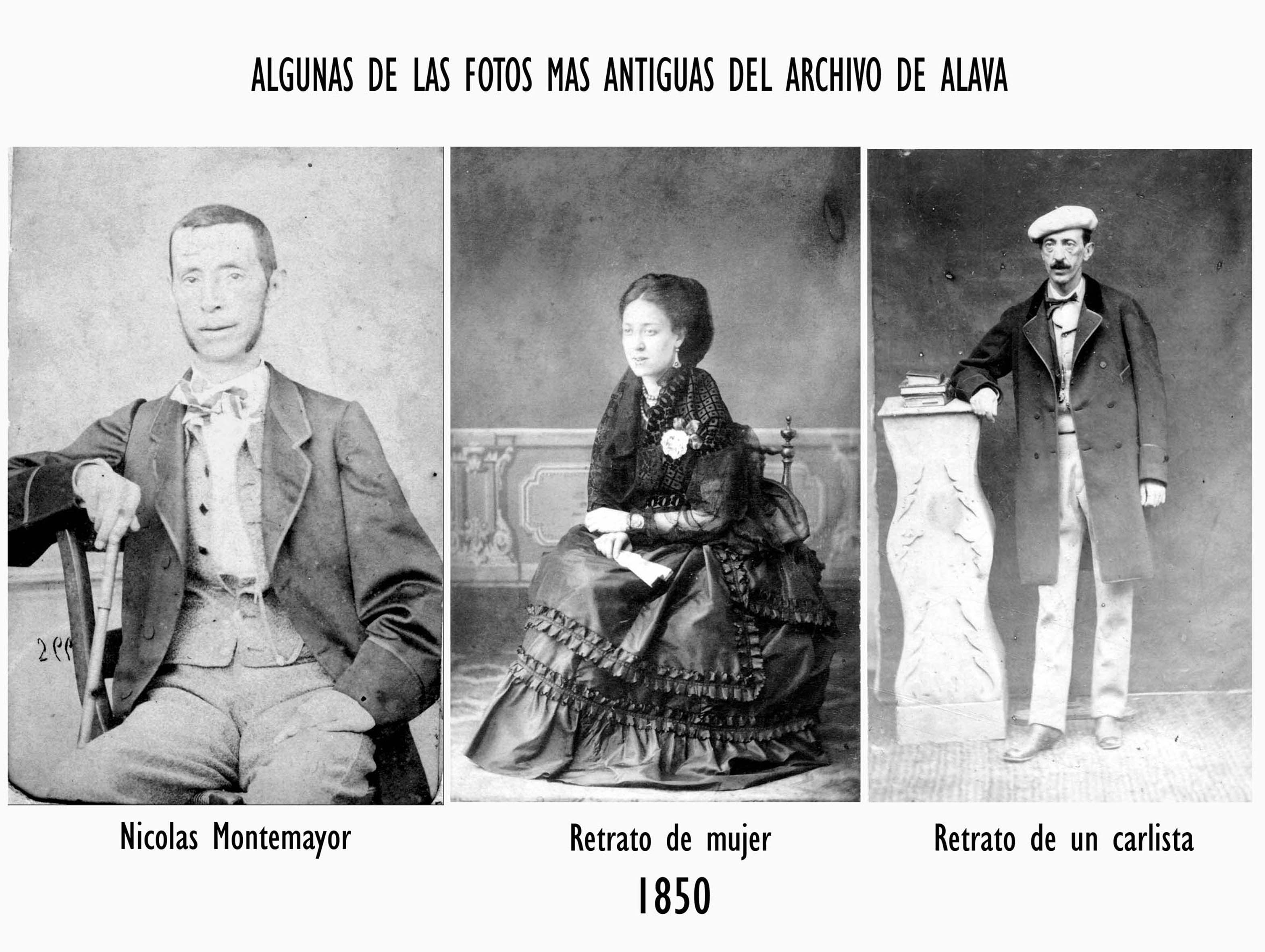 Algunas de las fotos más antiguas del Archivo de Álava