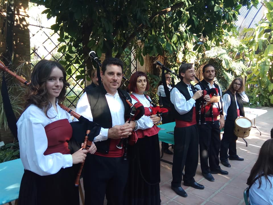 Un concierto de gaita en el Centro Galego de Valencia