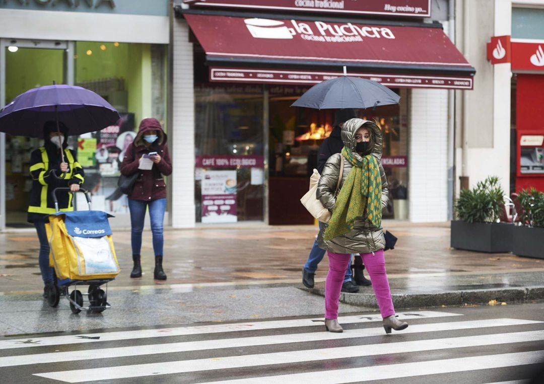 Imagen de una calle en Santander.