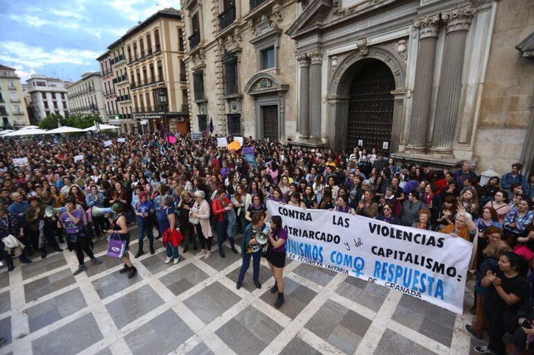 Concentración contra la sentencia del &quot;caso de la Manada&quot; en Granada