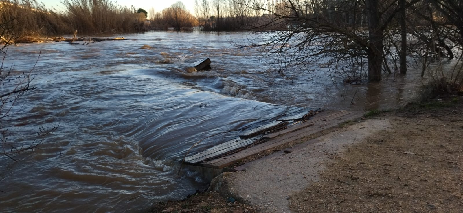 Crecida del Duero en Zamora