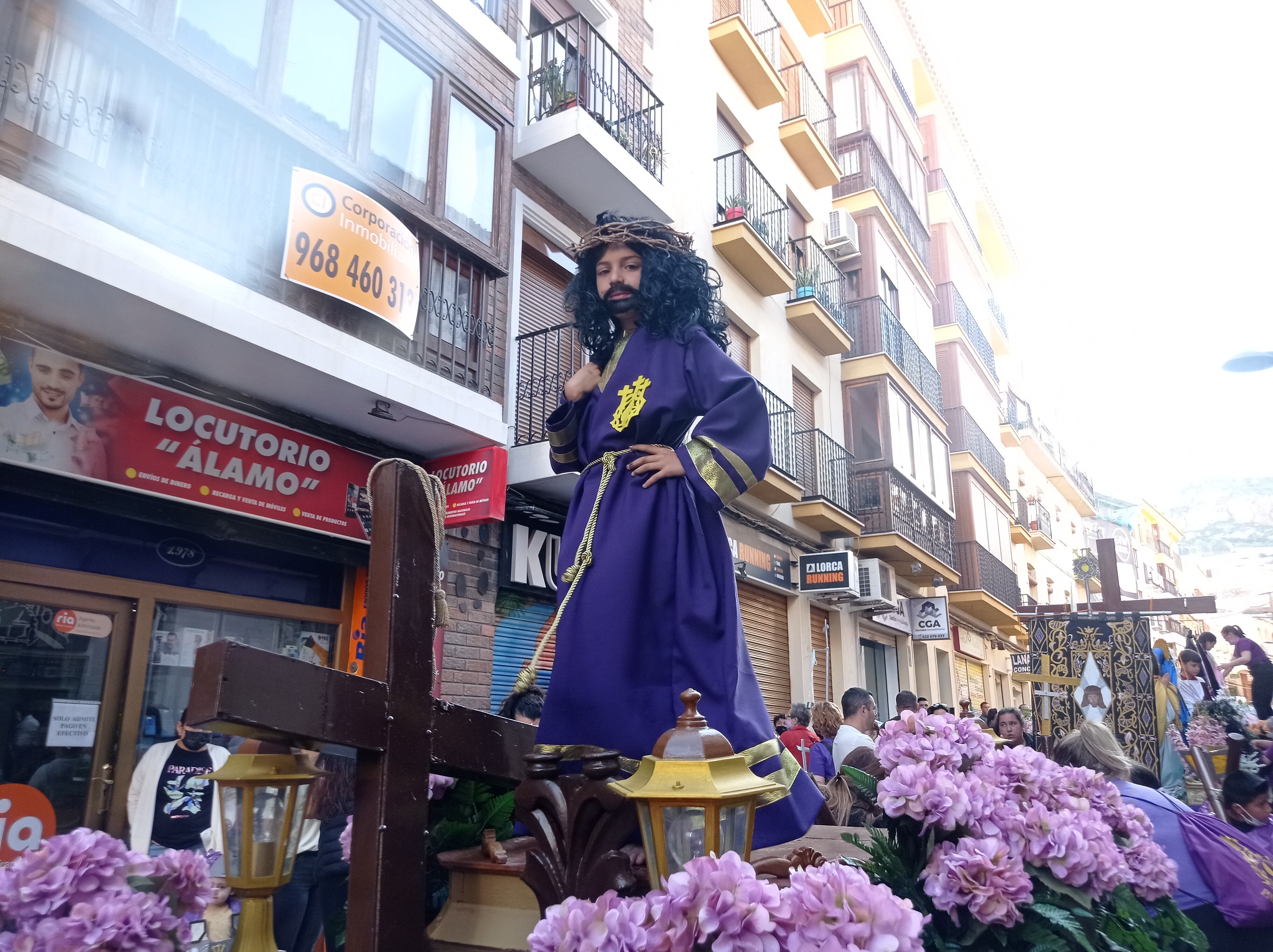 Procesión de papel de la Semana Santa de Lorca