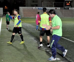 El banquillo eldense celebró el triunfo