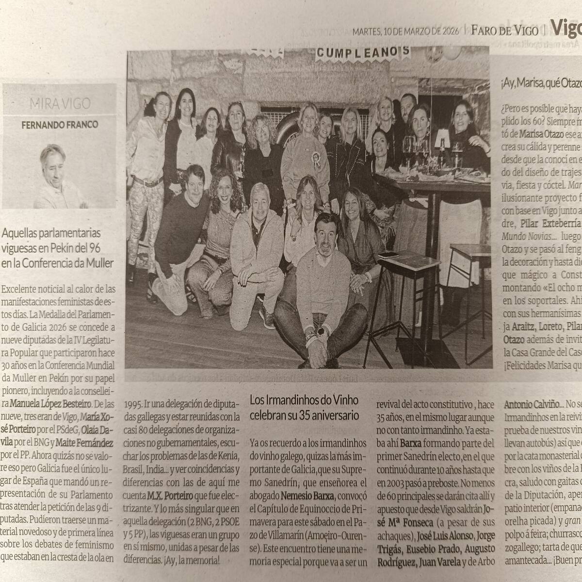 Recordando a Fernando Franco