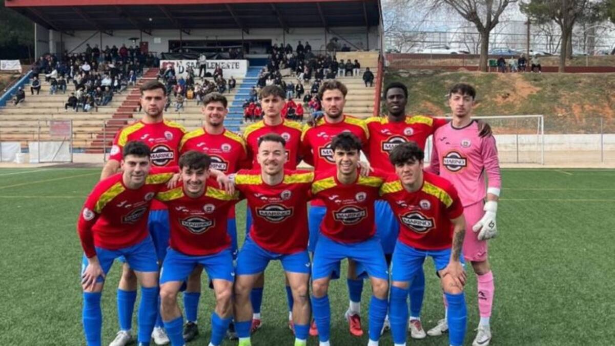 Empate de la AD San Clemente a uno en Tarancón en el derbi provincial