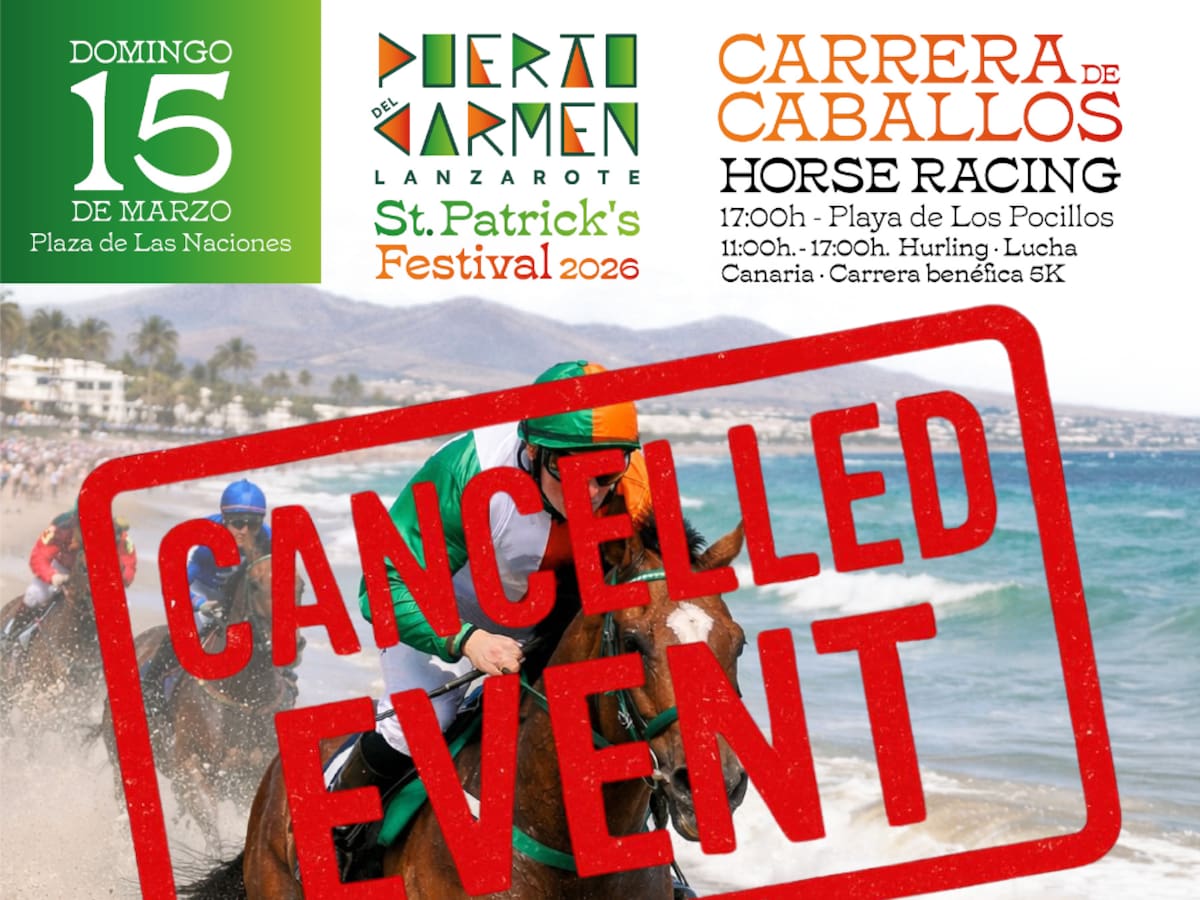 La organización de St Patrick’s en Puerto del Carmen cancela la carrera de caballos