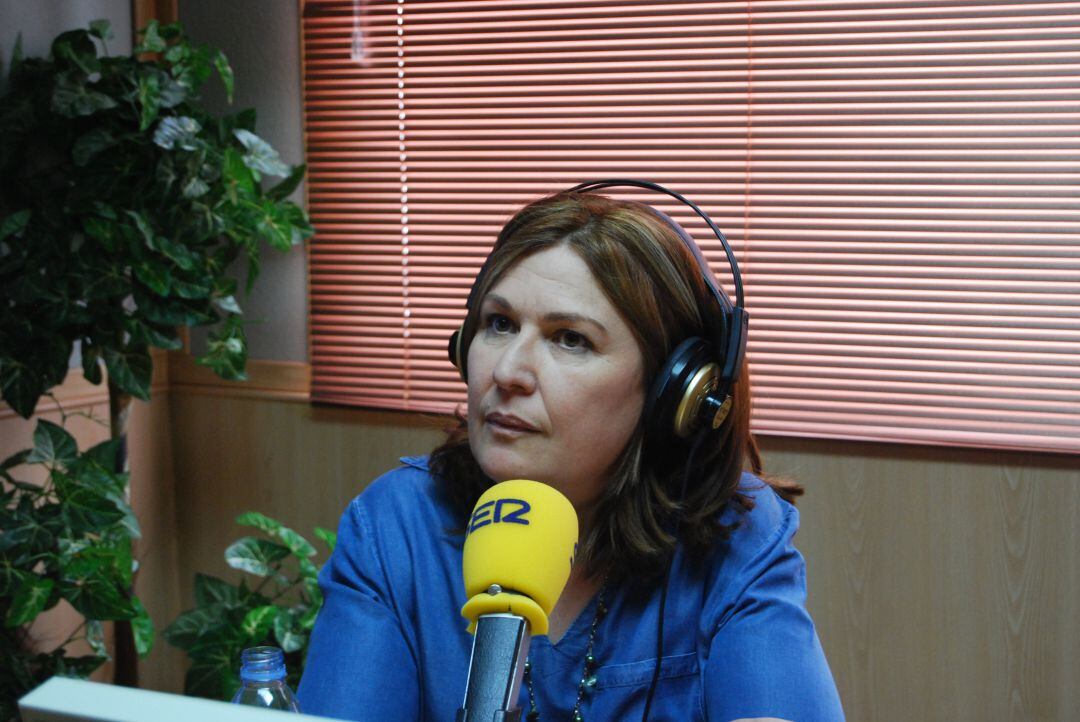 Natalia de Andrés, portavoz socialista y secretaria general del PSOE de Alcorcón ( Foto de archivo)